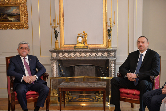 Официально: встреча Саргсян-Алиев состоится 16 октября в Женеве